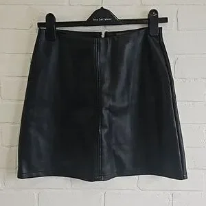 Primark Skirts Primark Vegan Leather Skirt Poshmark